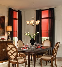 Comfortex Standards Roller Shade_Red