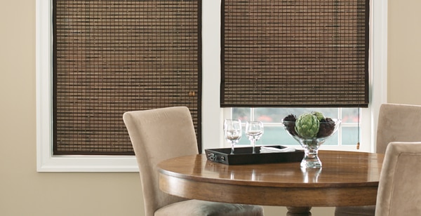 woven wood blinds are popular in Hawaii