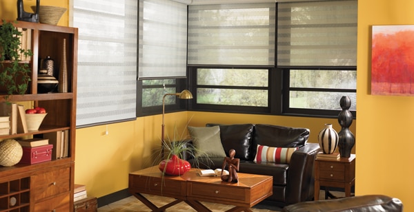 Colorful accessories and blinds for Washington homes