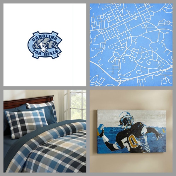 Blindsgalore® Official Collegiate Roller Shade: North Carolina Tar Heels Light Blue