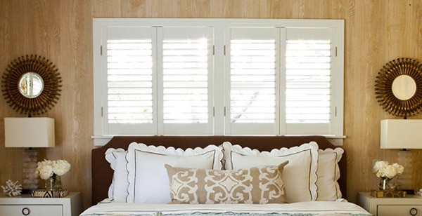 Bedroom with Shutters