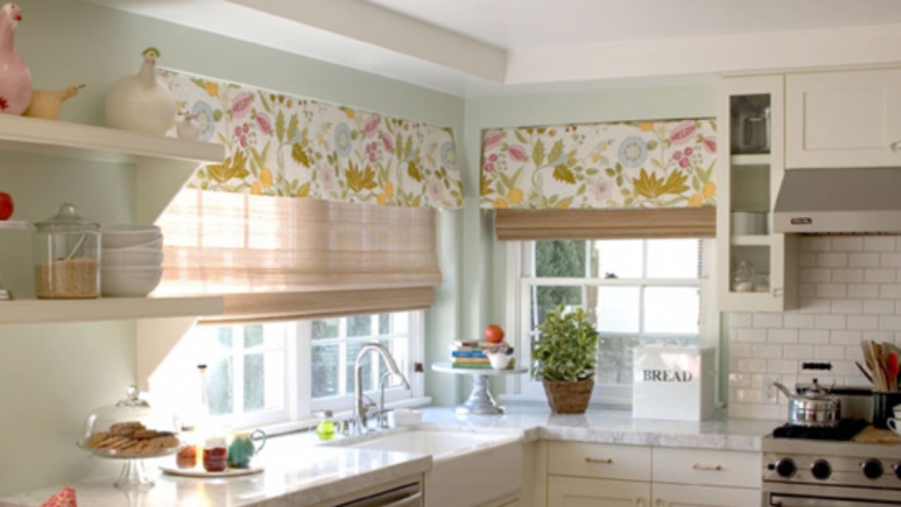 Fabulous Kitchen Window Treatment Ideas   bE Home