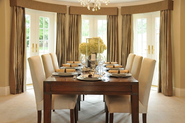 Dining Room Window Treatment Ideas Be, Dining Room Window Pictures