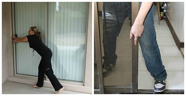 stuck sliding glass doors need are among the easier fixes