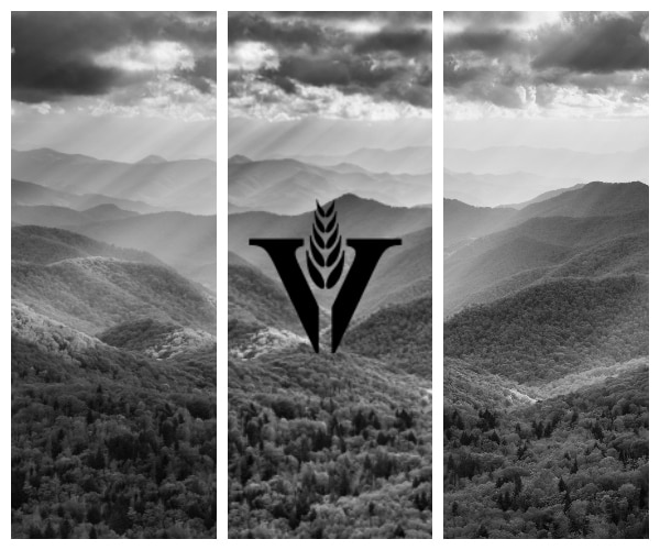 blue ridge mountain distillery custom graphic shade