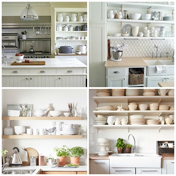 open-shelving