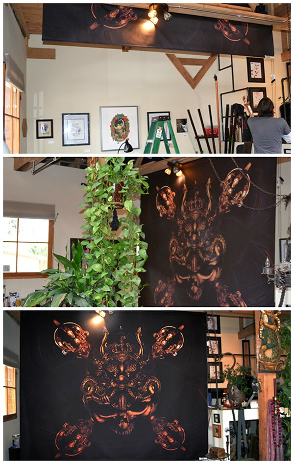 tattoo shop custom graphic shade