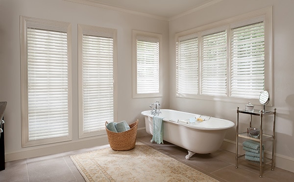 7 Bathroom Window Treatment Ideas For Bathrooms Blindsgalore