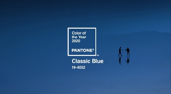 Pantone's Color of the Year for 2020 is Classic Blue