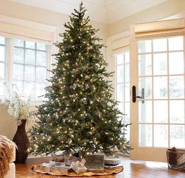 Our Hopeful Home: How To Make A Rustic White Wool Yarn Christmas Tree