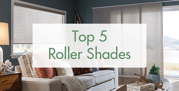 Hero image for a featured blog post on our Top 5 Roller Shades