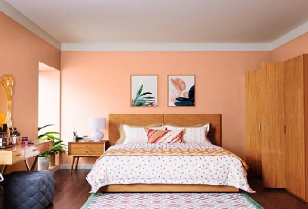 Peach Bedroom