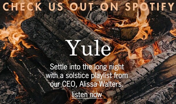 Settle into the long night with a soltice playlist from our CEO, Alissa Walters