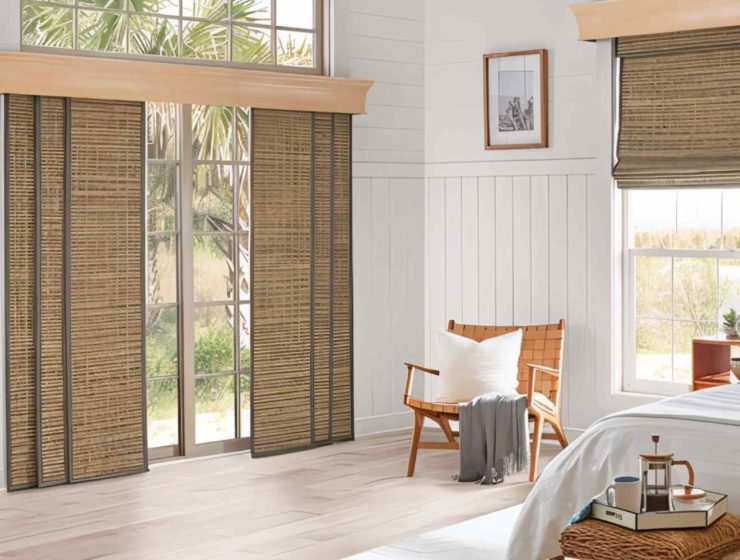 Bamboo Shades for Sliding Glass Doors