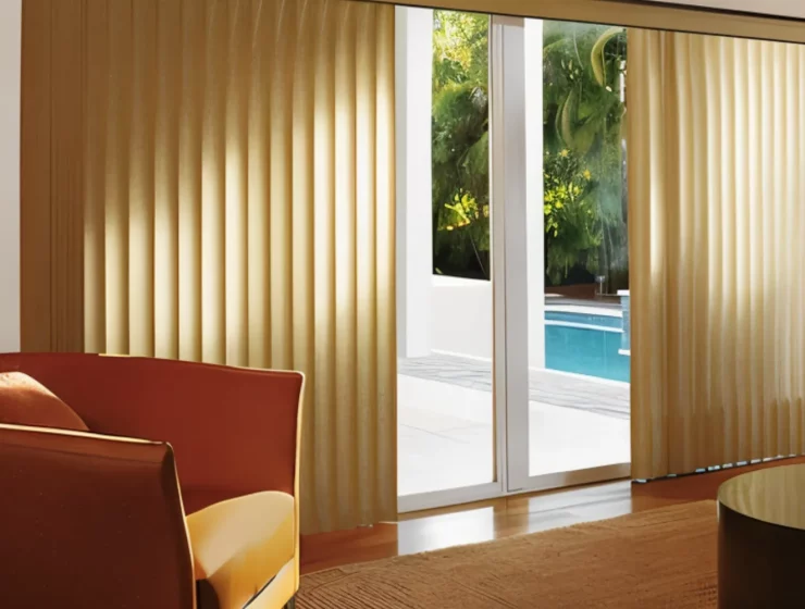Modern Sliding Door Blinds