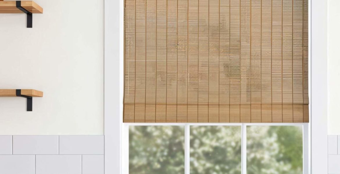 Motorized Bamboo Shades