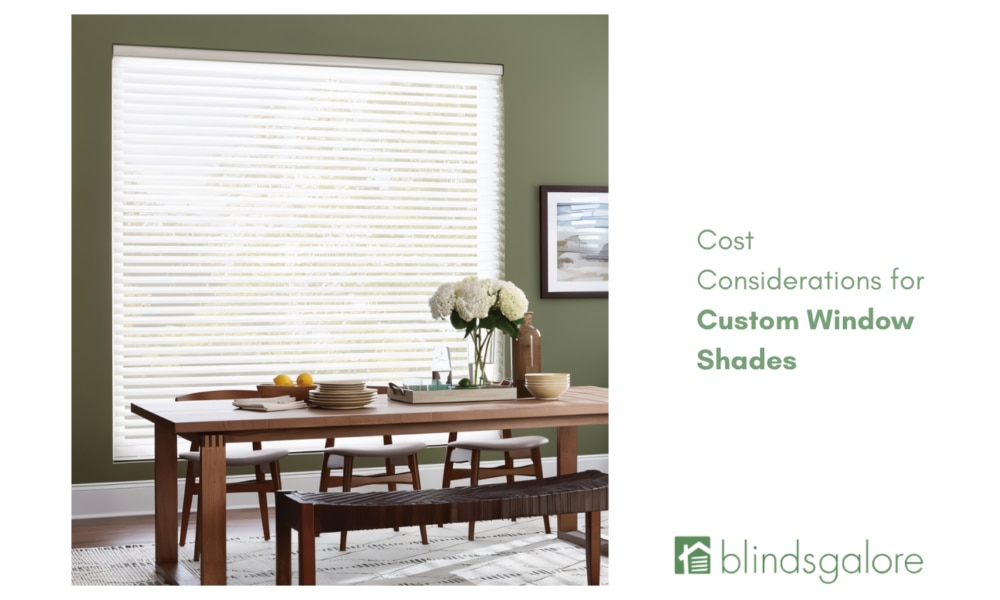Cost Considerations for Custom Window Shades To Understanding the Investment