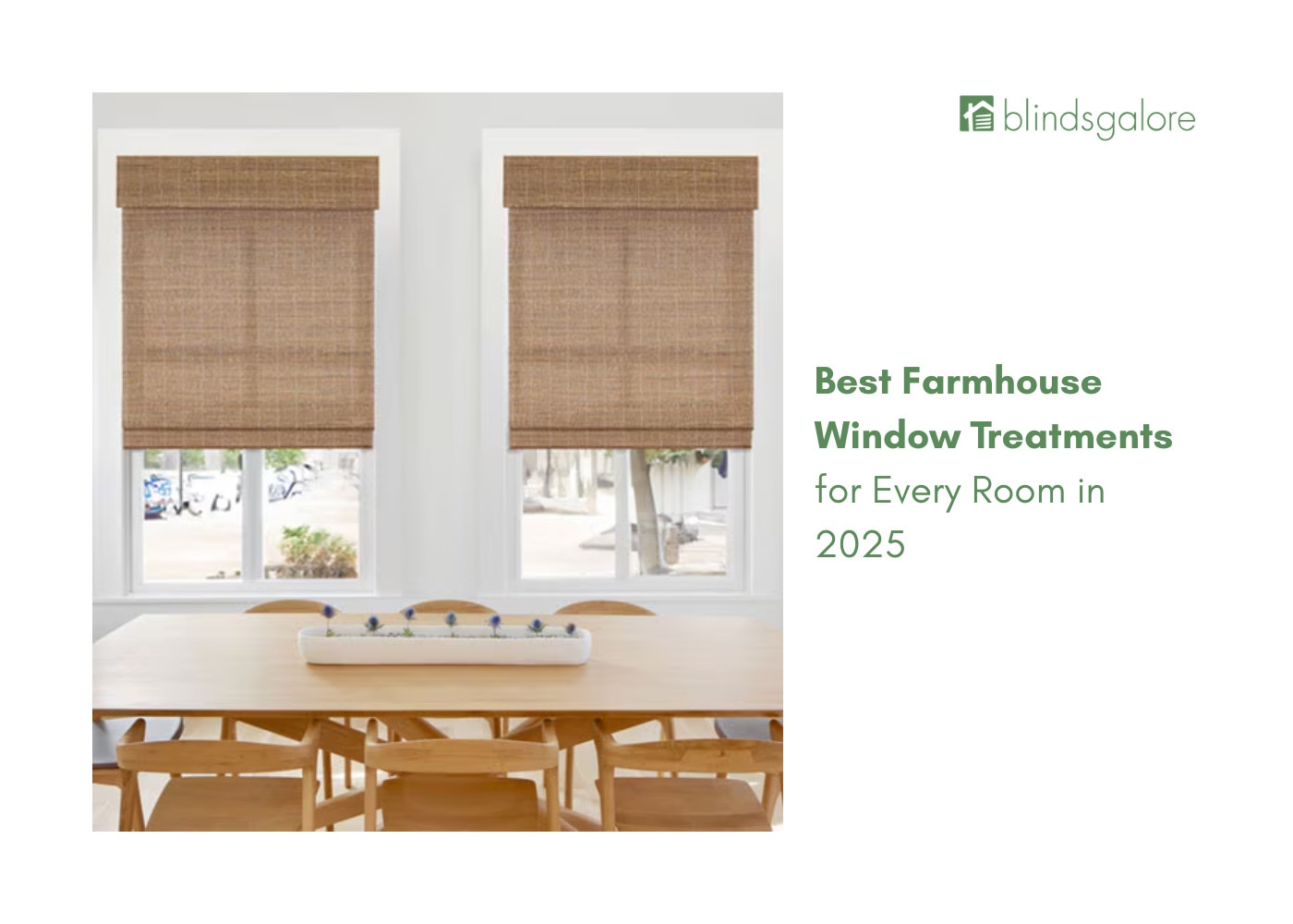best farmhouse window treatments for every room