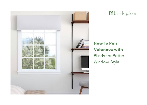 Valances with Blinds