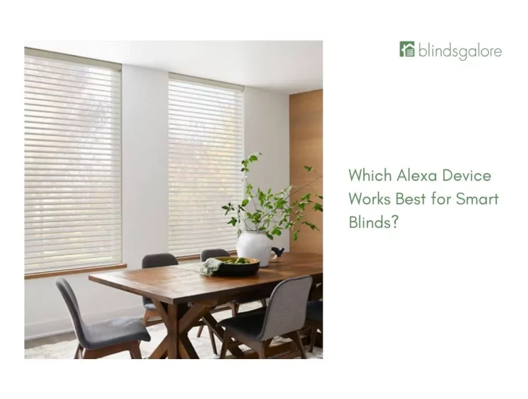 Which Alexa Device Works Best for Smart Blinds