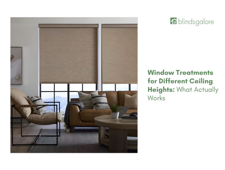 Window Treatments for Different Ceiling Heights What Actually Workss