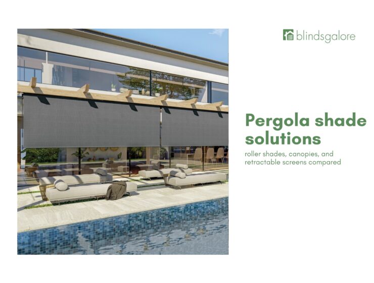 Pergola shade solutions