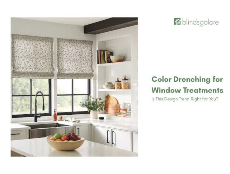 Color Drenching for Window Treatments: Is This Design Trend Right for You?