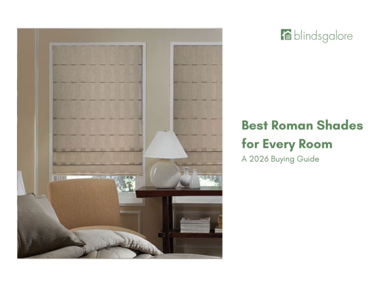 Best Roman Shades for Every Room: A 2026 Buying Guide