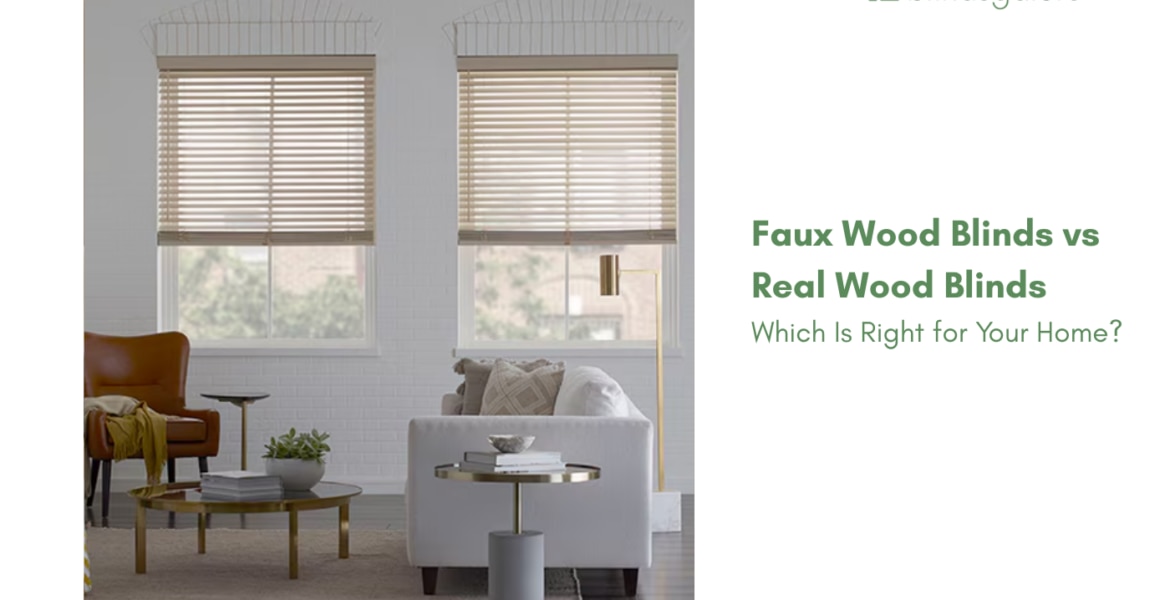 Faux Wood Blinds vs. Real Wood Blinds: Which Is Right for Your Home?