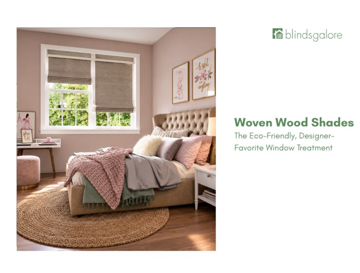 Woven Wood Shades: The Eco-Friendly, Designer-Favorite Window Treatment