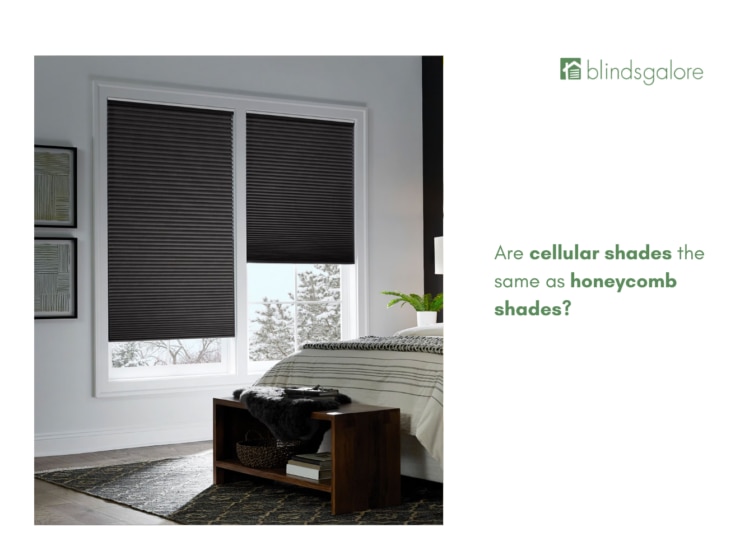 Are cellular shades the same as honeycomb shades?