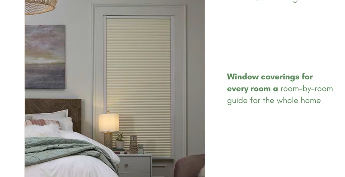Window coverings for every room: A room-by-room guide for the whole home