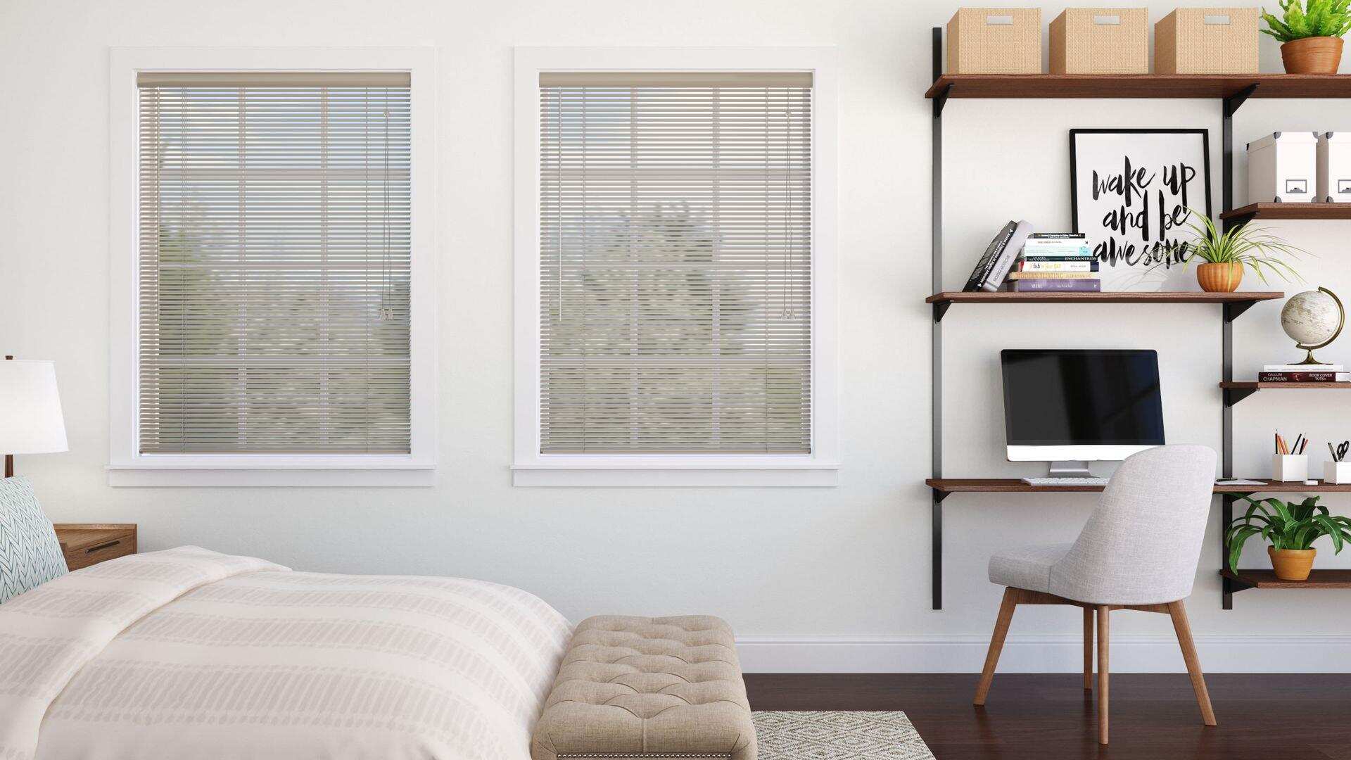Bali Lightblocker Aluminum Mini Blinds With 1 8 Gauge Slats Bali Lightblocker 1 8 Gauge Mini Blinds