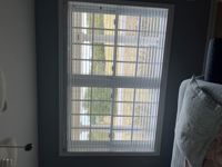 2”faux wood white blinds