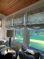 Roman shades