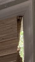 Natural Woven Shades for a Bay Window