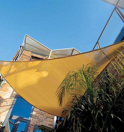 Coolaroo® Coolhaven Shade Sail: 15' x 12' x 9' Right Triangle