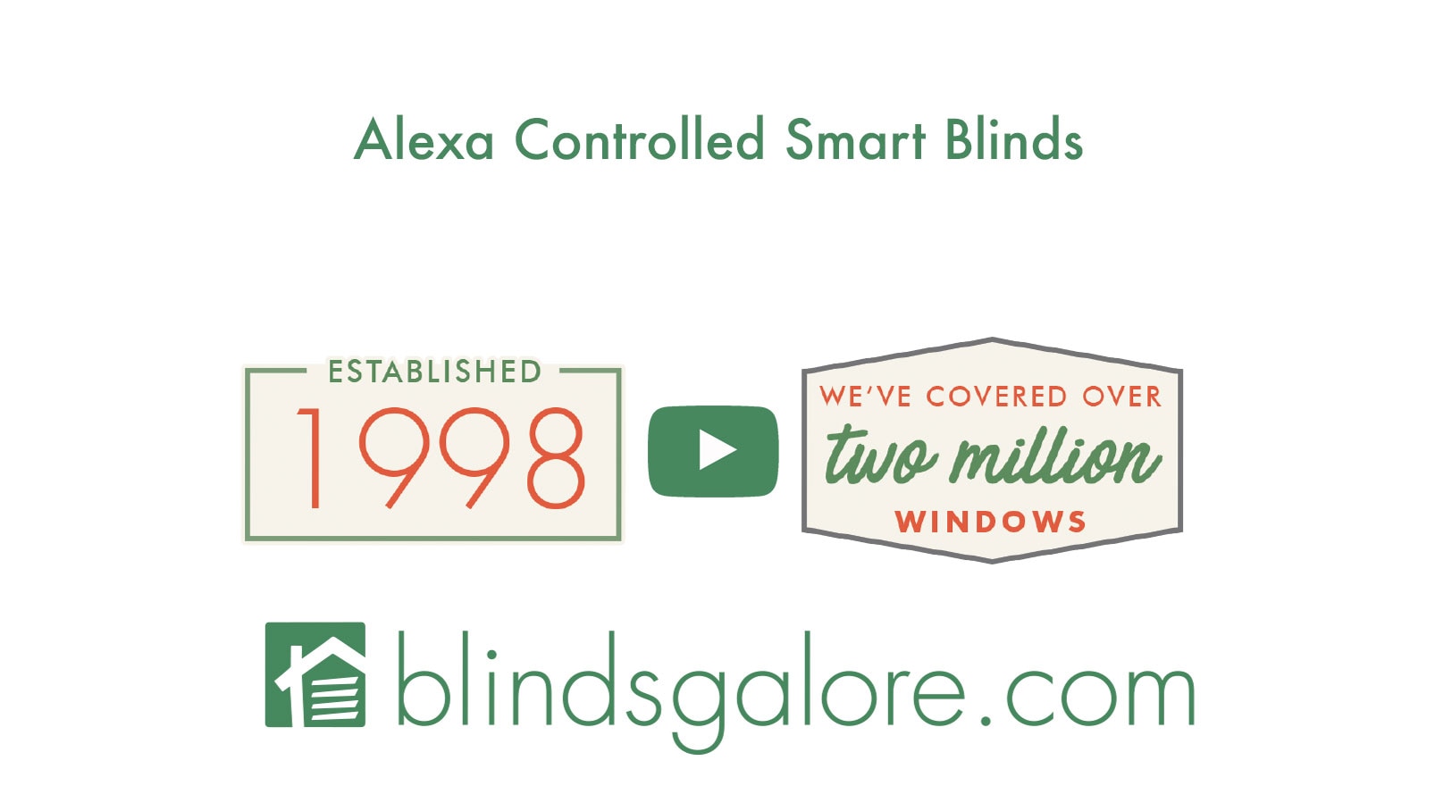 Alexa Controlled Smart Blinds