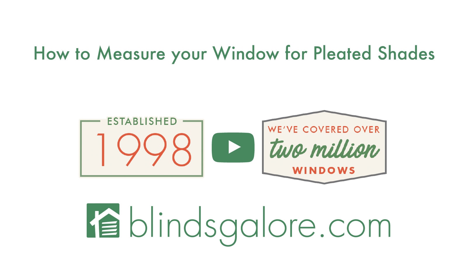 How to measure your windows for custom pleated shades