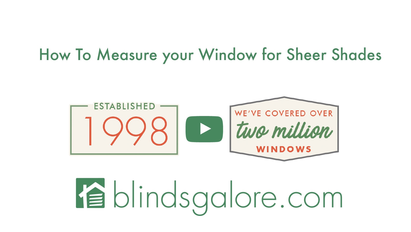 blindsgalore will teach you how to measure for custom sheer shades